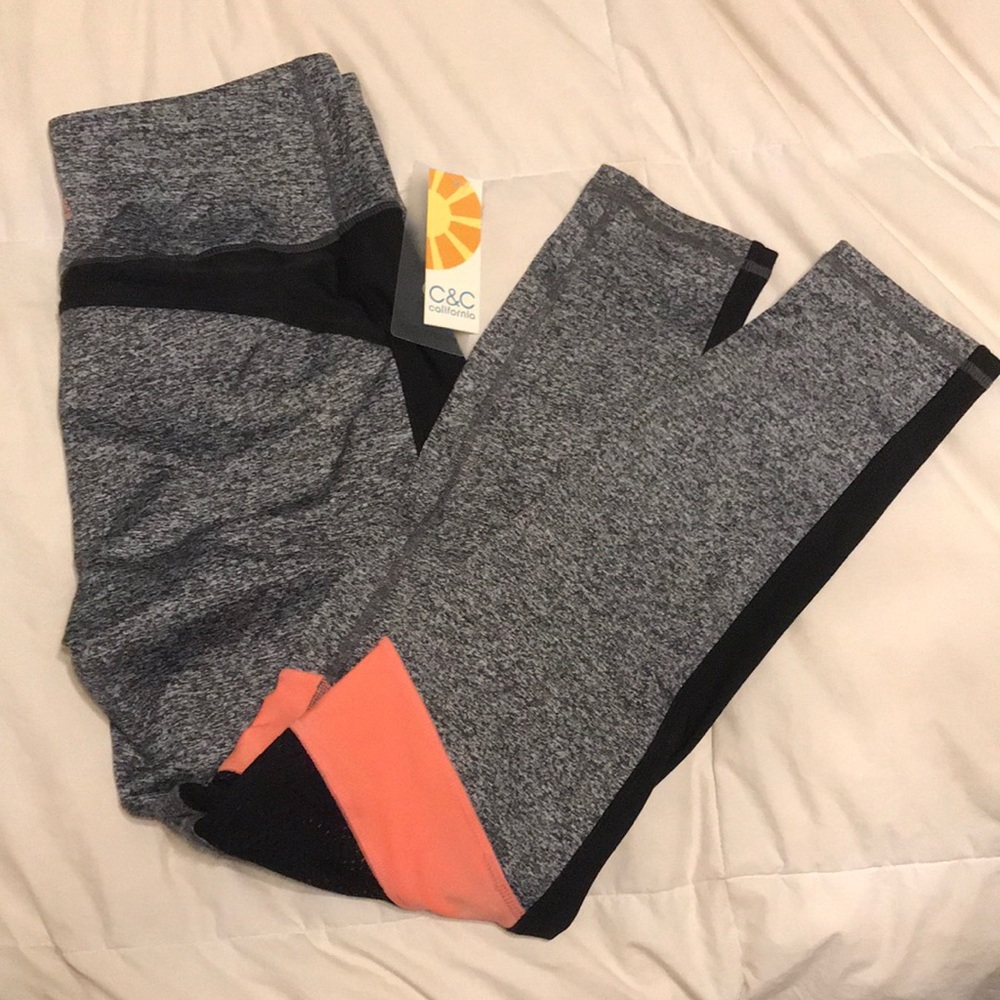 C & C California performance workout Capri